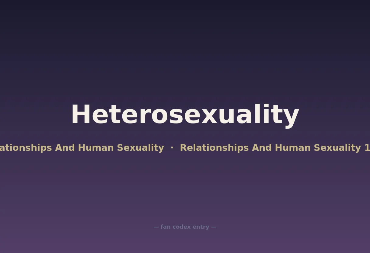 Heterosexuality