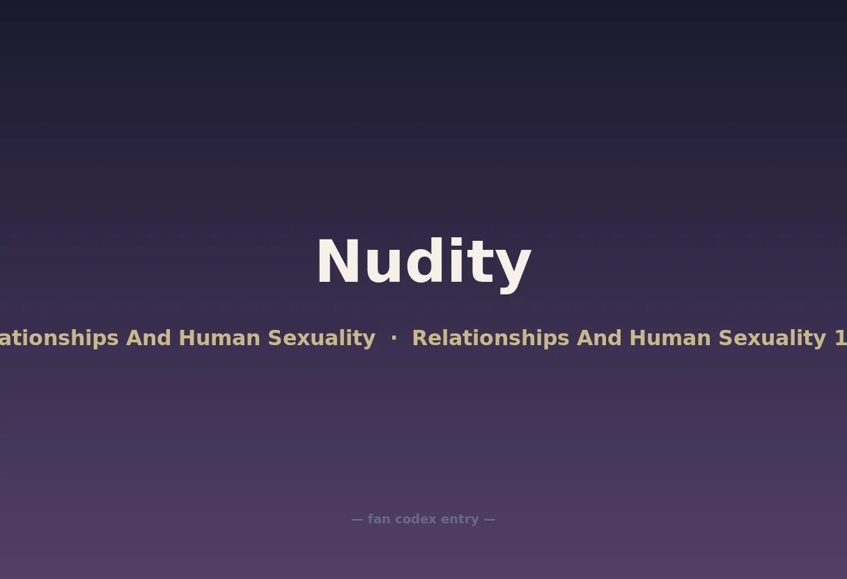 Nudity