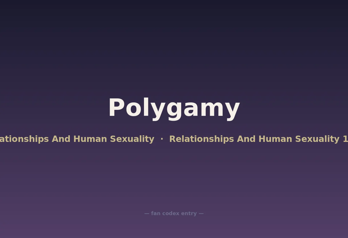 Polygamy